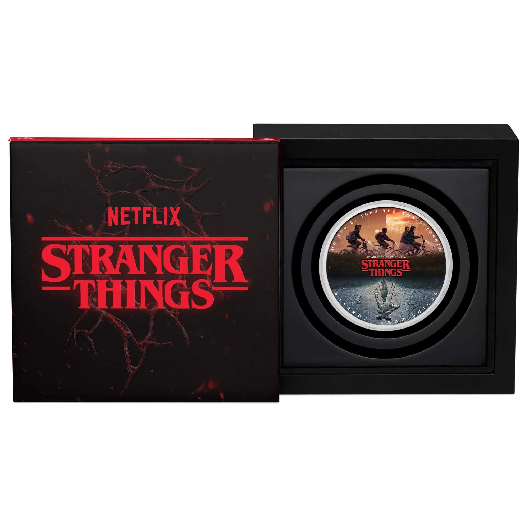 2026 1 oz Silver Stranger Things – The Upside Down The Perth Mint