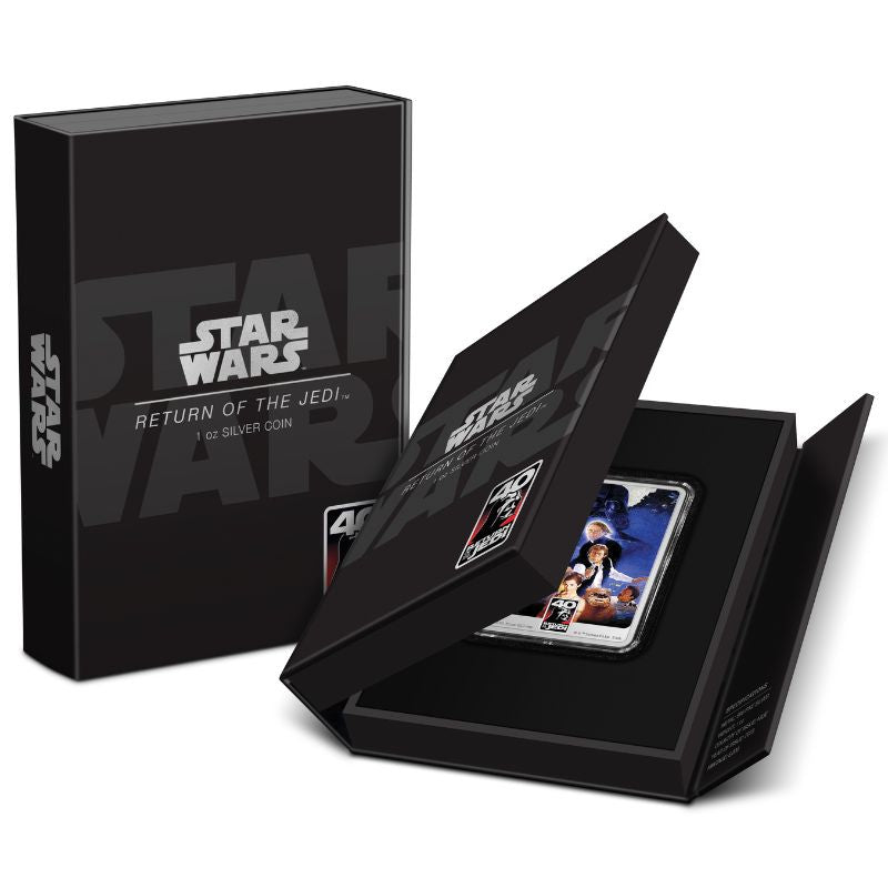 2023 Star Wars: Return of The Jedi 40th Anniversary 1 oz Pure Silver Coin