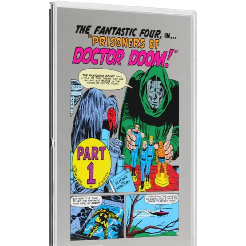 2025 1oz Comix Fantastic Four #5 Pure Foil Silver - New Zealand Mint