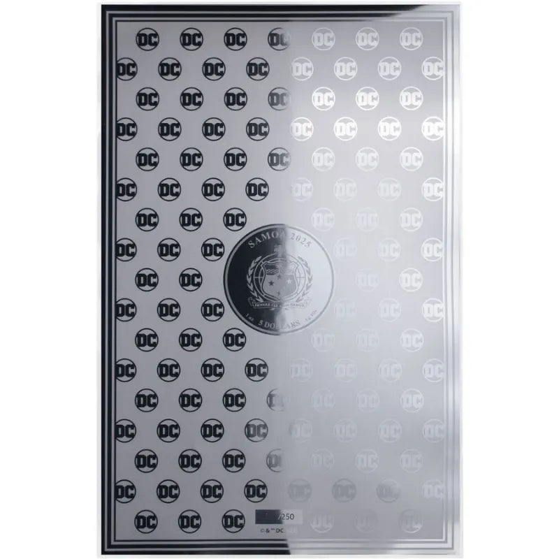 2025 1oz SILVER FOIL SUPERMAN DC COMICS ICONIC COVERS Proof-like #204