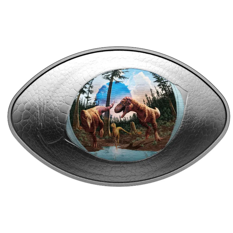 2025 Fine 1oz Silver Coin Dinosaur Eye Royal Canadian Mint