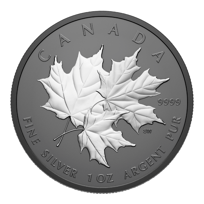 2026 1 oz. Triple Maple Silver Matte Proof Coin- Royal Canadian Mint