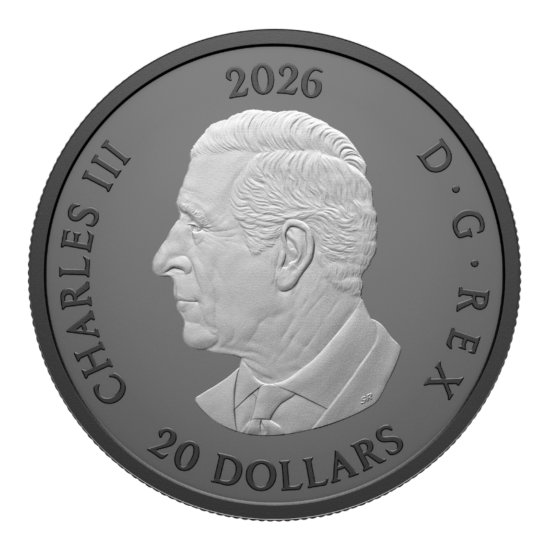 2026 1 oz. Triple Maple Silver Matte Proof Coin- Royal Canadian Mint