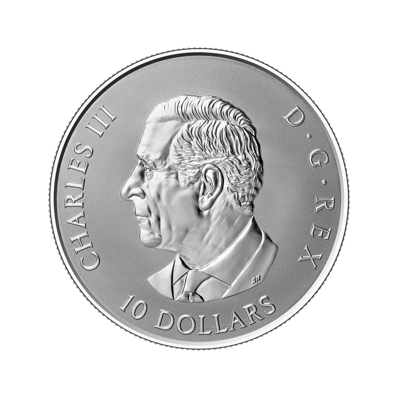 2026 ½ oz Gleaming Maple Leaves Fine Silver Coin - Royal Canadian Mint