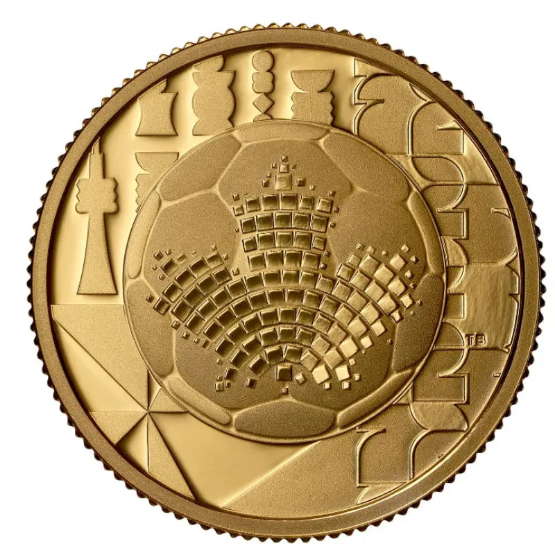 2026 1/4oz FIFA WORLD CUP 2026 TM/MC:THE BEAUTIFUL GAME GOLD Proof COIN-Royal Canadian Mint