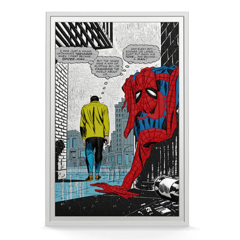 2026 1oz Silver Proof Marvel – Spider-Man No More!