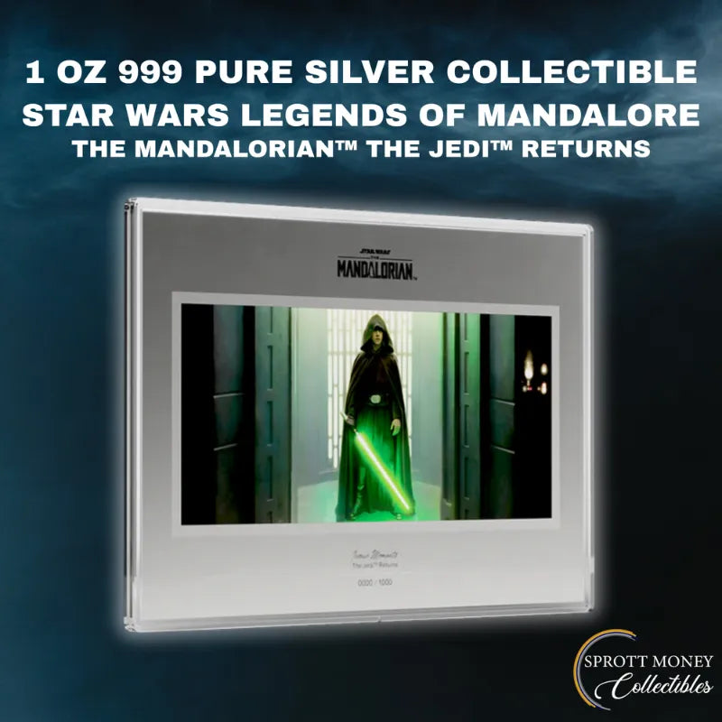 2026 1 oz Silver The Mandalorian™ The Jedi™ Returns AGORO