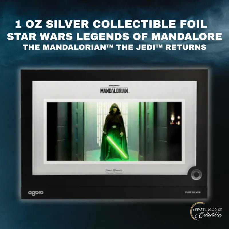 2026 1 oz Silver The Mandalorian™ The Jedi™ Returns AGORO