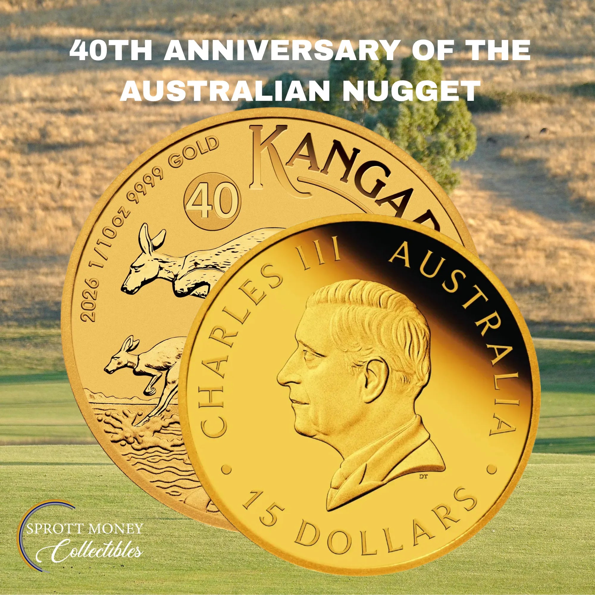 2026 1/10oz Gold AUSTRALIAN KANGAROO Proof Coin THE PERTH MINT