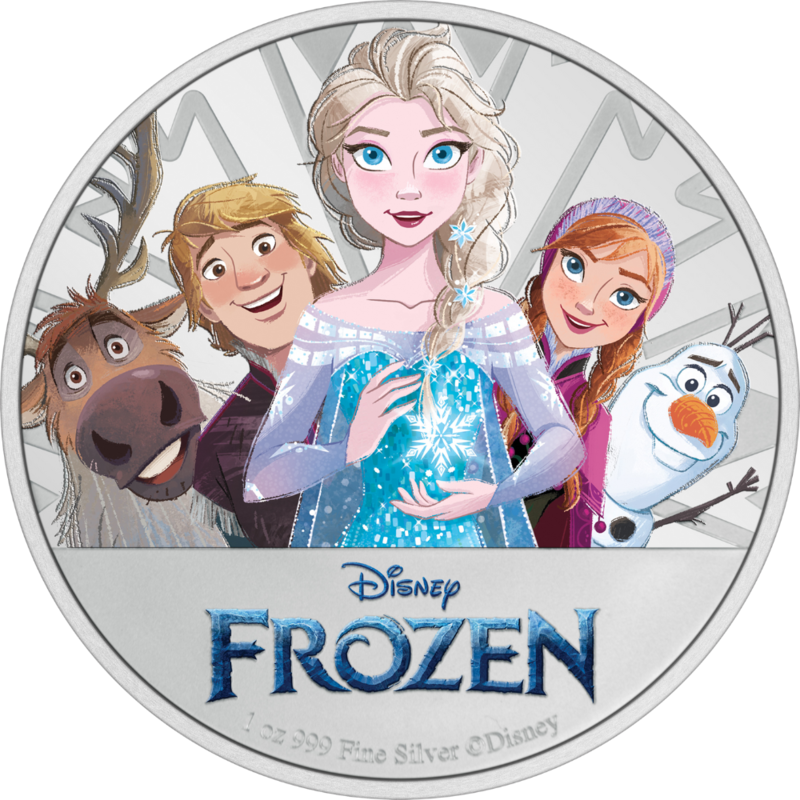 2022 Disney Frozen 1 oz Silver Coin
