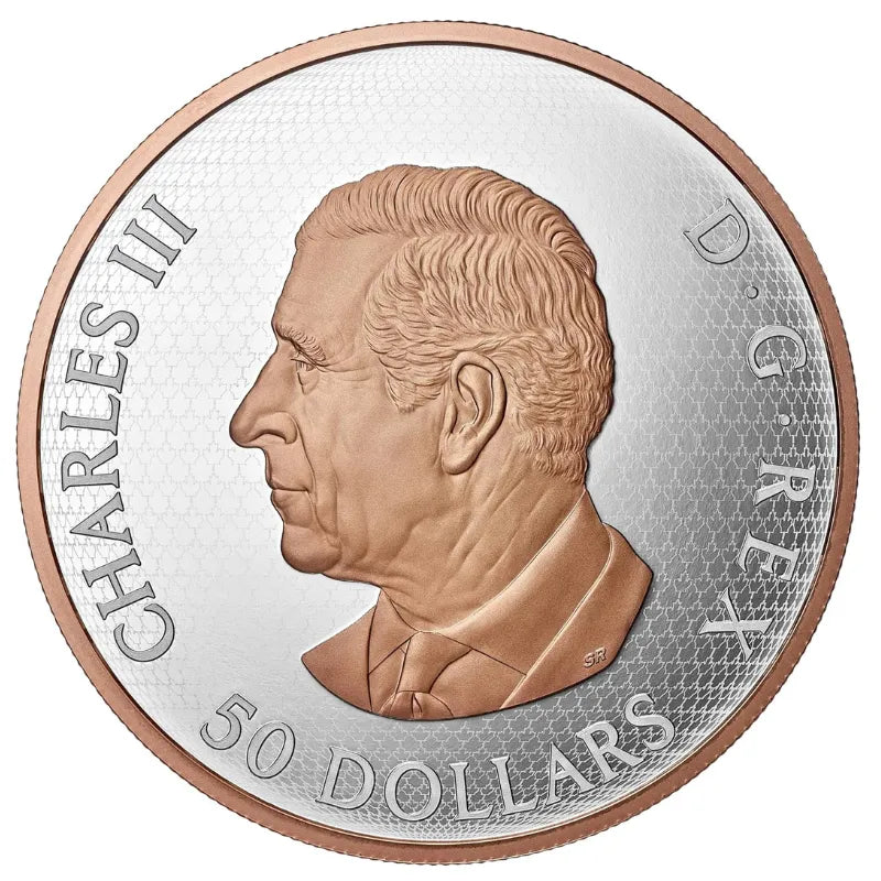 2026 Maple Leaves in Motion 5 oz Pure Silver Coin Royal Canadian Mint