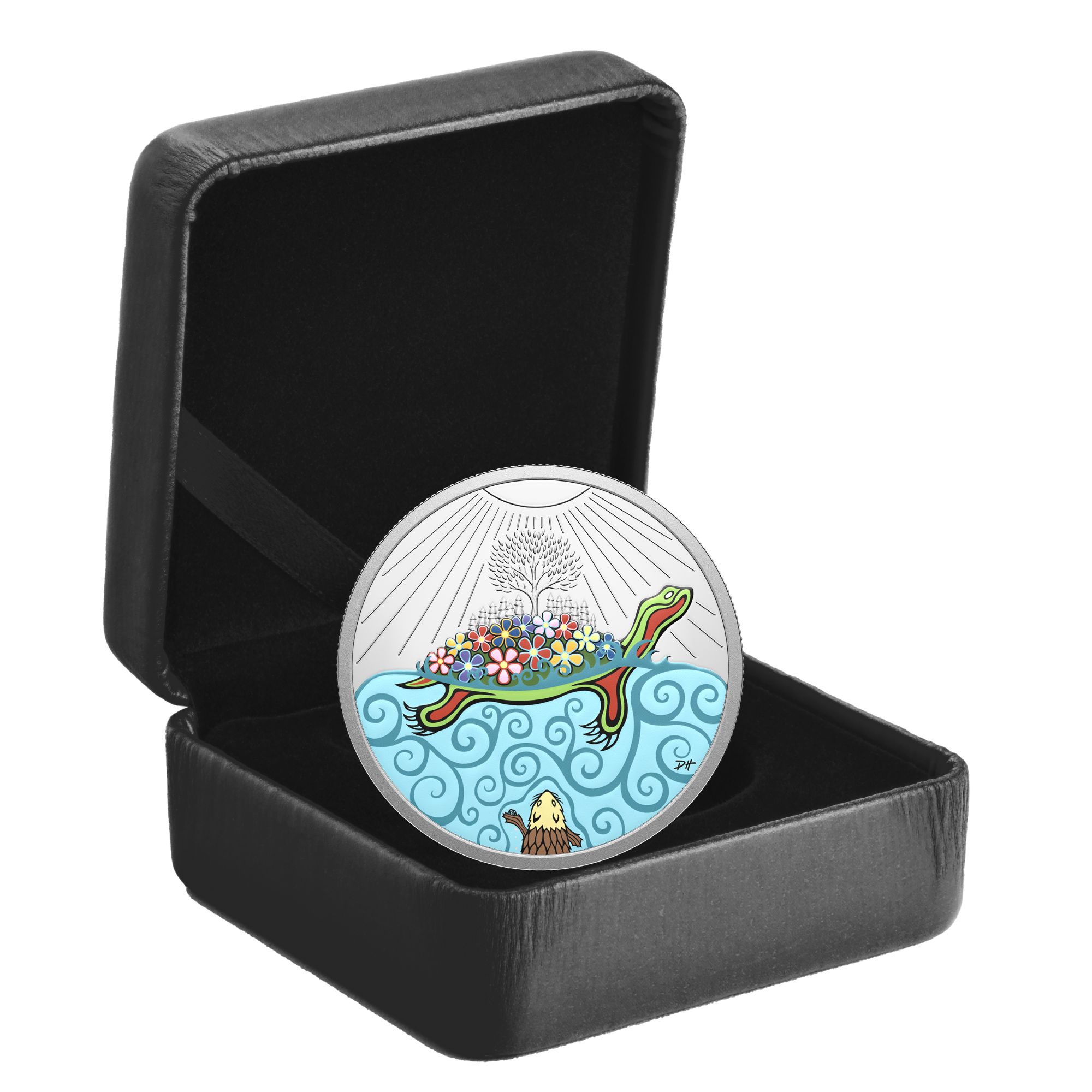 2026 1 oz. TURTLE ISLAND Silver Proof Coin- Royal Canadian Mint