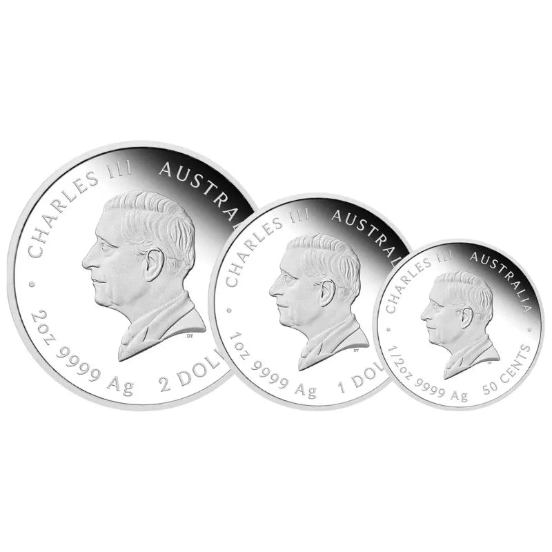 Australian Lunar Series III 2026 Year of Horse Silver Proof Coin Set The Perth Mint
