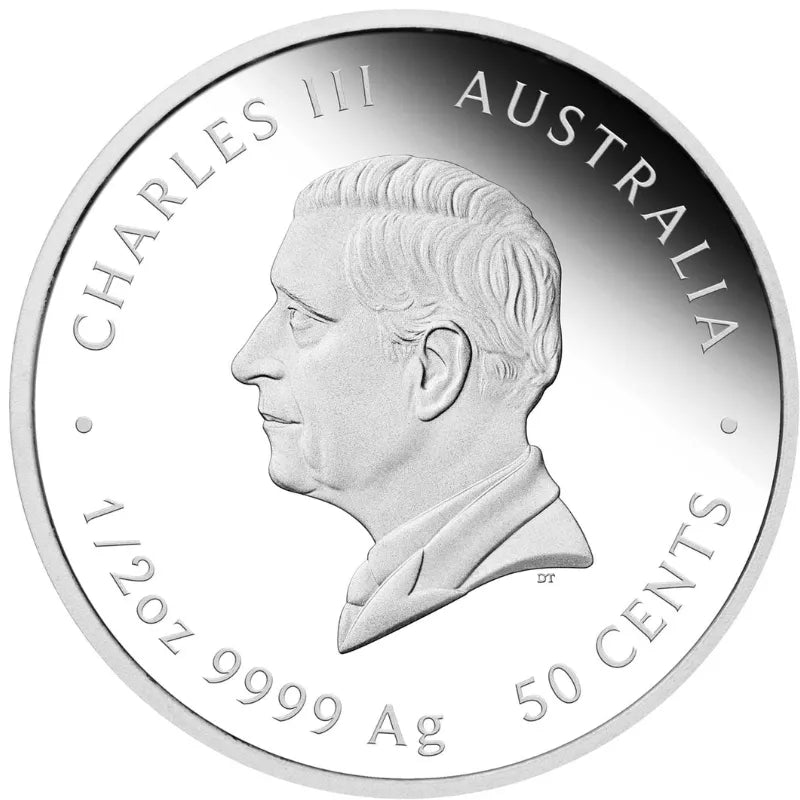 Australian Lunar Series III 2026 Year of The Horse 1/2oz Pure Silver Proof Coin The Perth Mint
