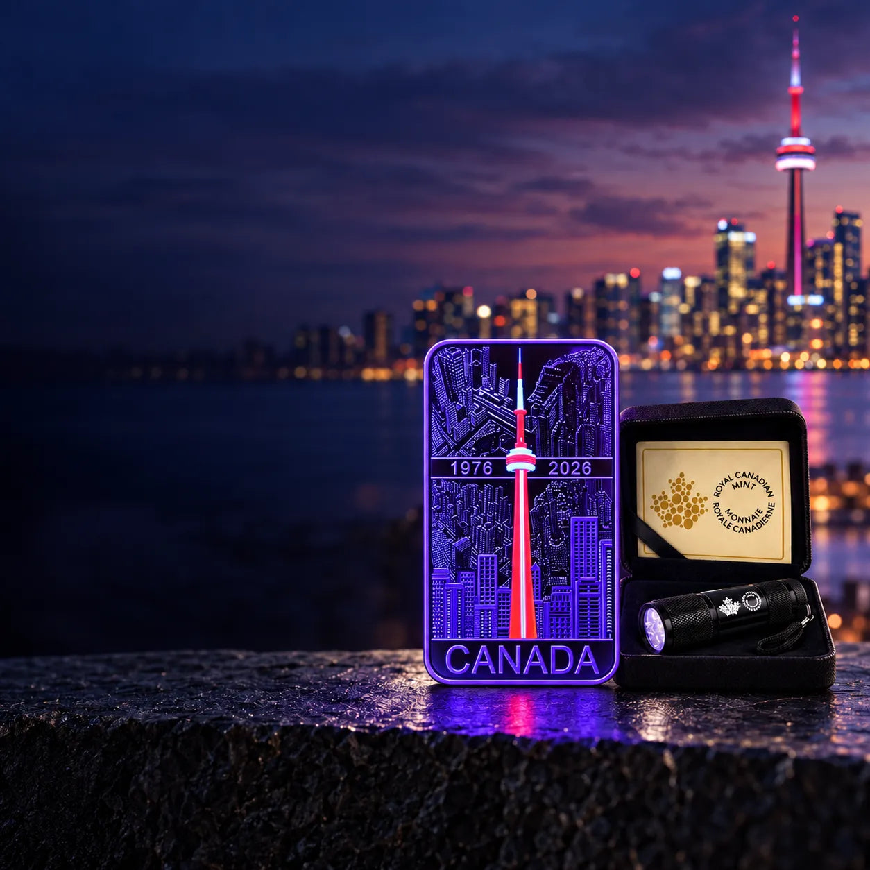 2026 1oz 50TH ANNIVERSARY OF THE CN TOWER SILVER Proof Coin-ROYAL CANADIAN MINT
