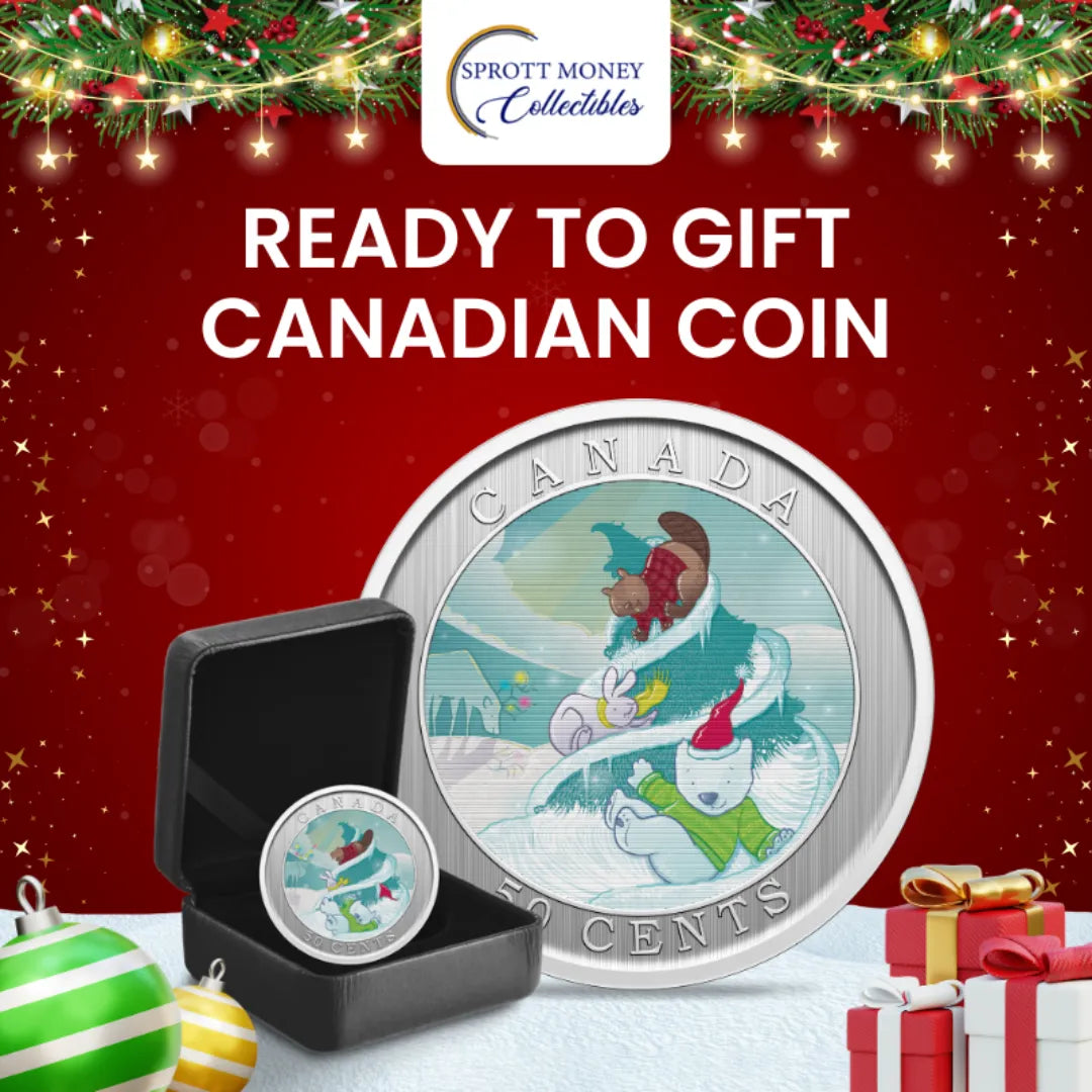 2025 12.3 g Lenticular Whimsical Christmas Holiday Tree Coin –Royal Canadian Mint