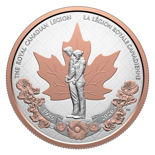 2026 Fine Silver Proof Set: 100th Anniversary of The Royal Canadian Legion - Royal Canadian Mint