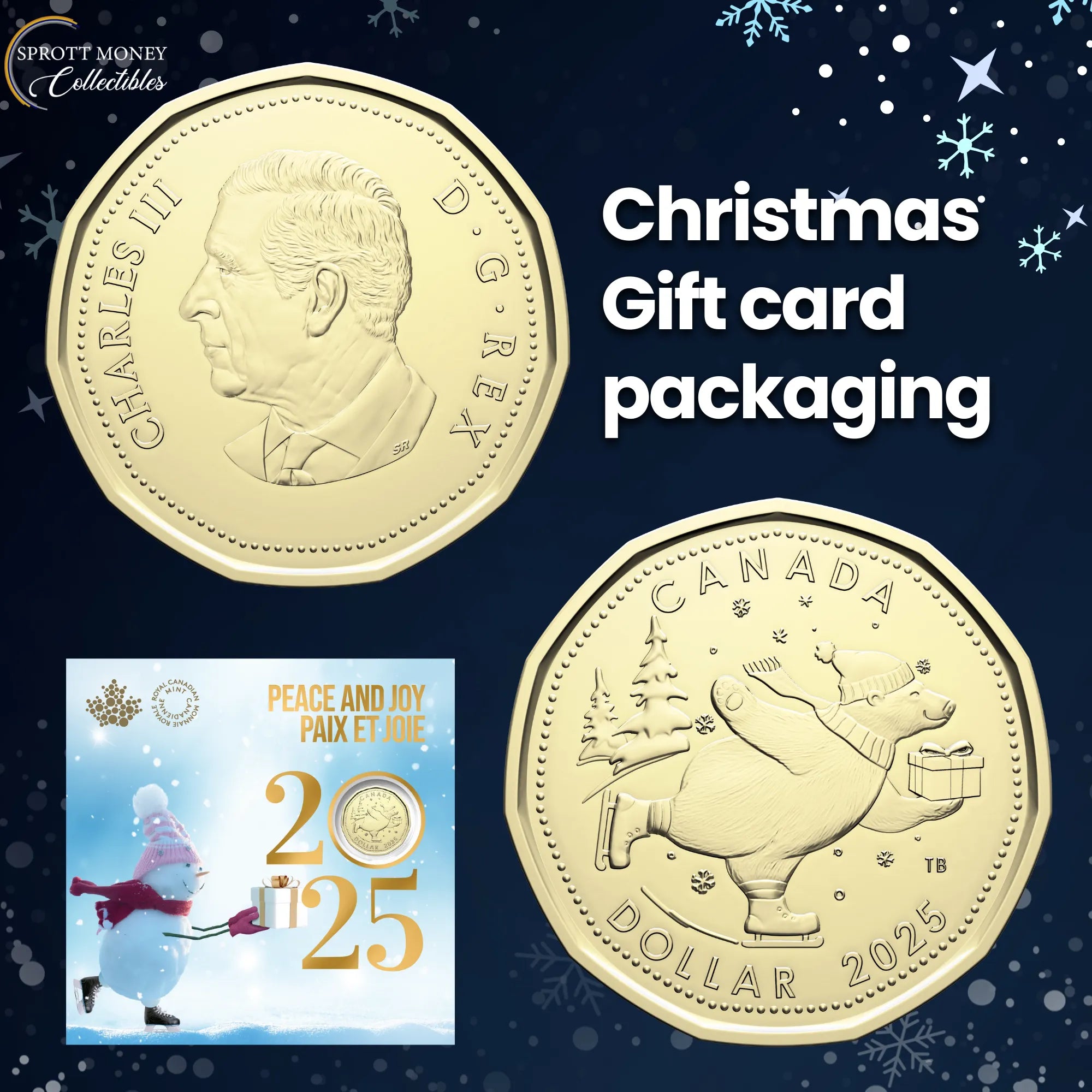2025 Holiday Gift Card Coin Set –Royal Canadian Mint