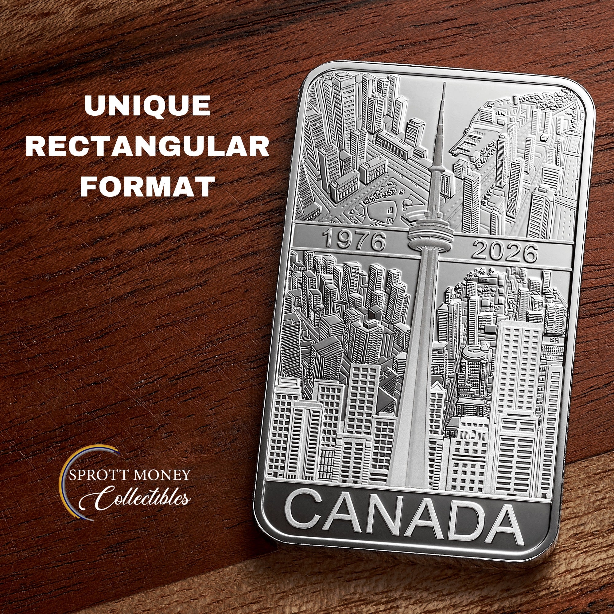 2026 1oz 50TH ANNIVERSARY OF THE CN TOWER SILVER Proof Coin-ROYAL CANADIAN MINT