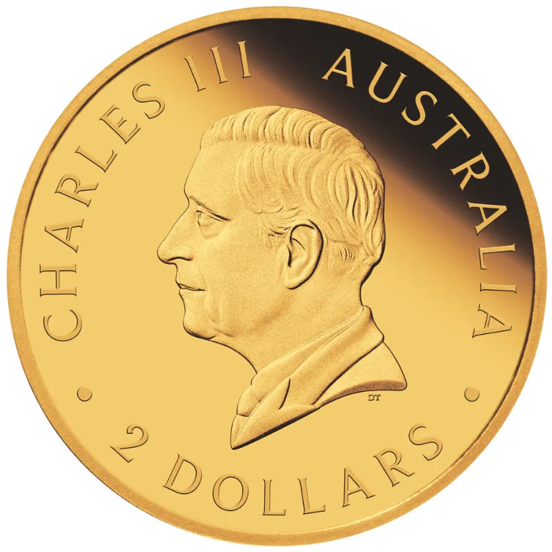 2026 Mini Roo 0.5g Gold Proof Coin in Card, Ready to Gift - The Perth Mint
