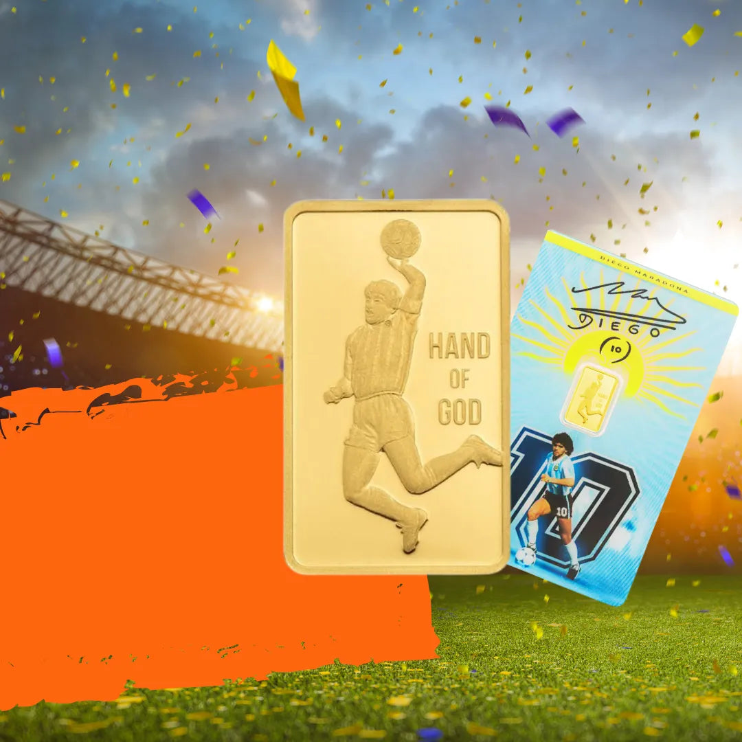 Gold bar Au999.9 - PAMP Maradona 1g