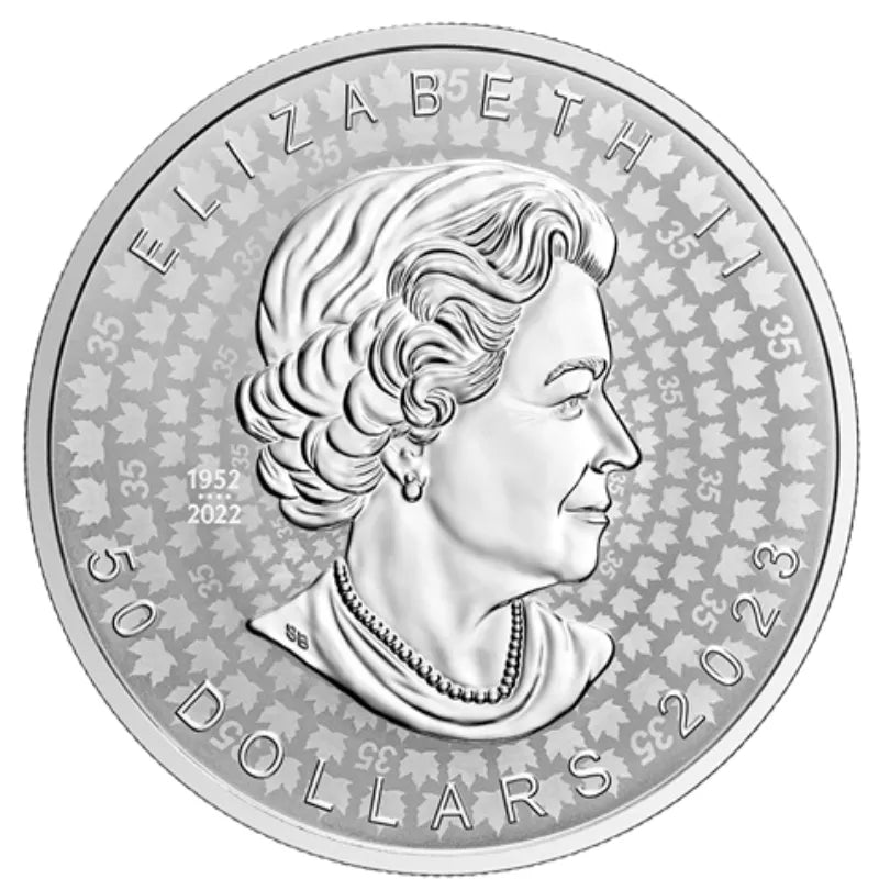 2023 Ultra High Relief Maple Leaf 5 oz Fine Silver Coin-Royal Canadian Mint