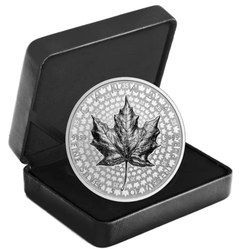 2023 Ultra High Relief Maple Leaf 5 oz Fine Silver Coin-Royal Canadian Mint