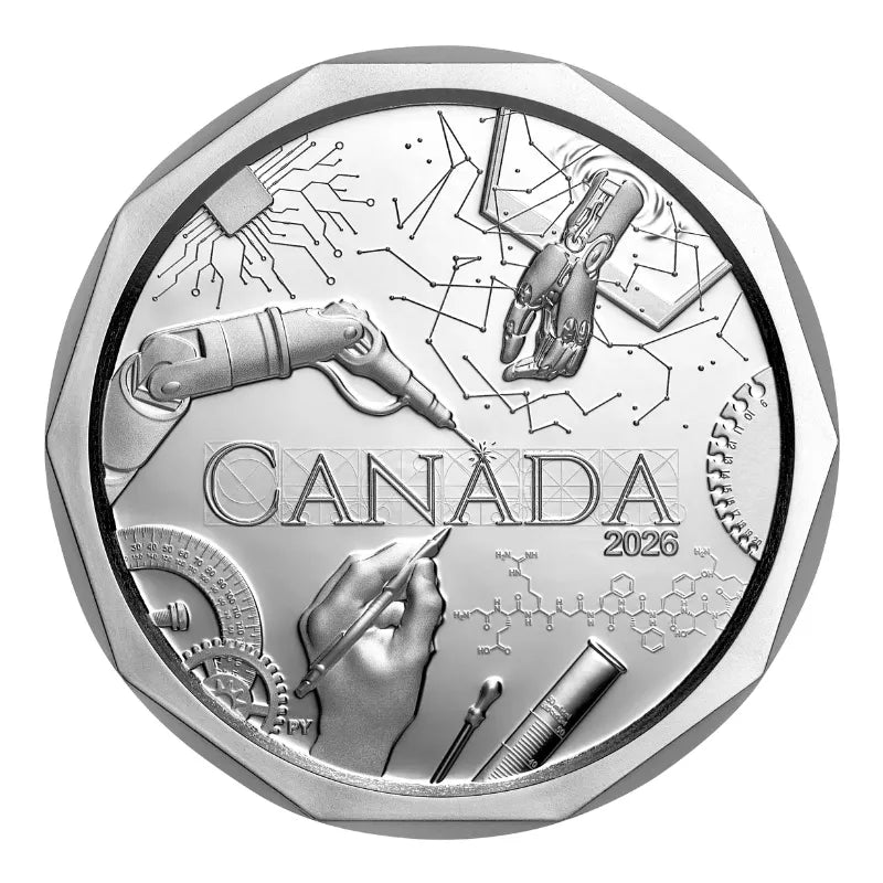 2026 1oz FINE SILVER COIN THE CALLING OF AN ENGINEER Royal Canadian Mint