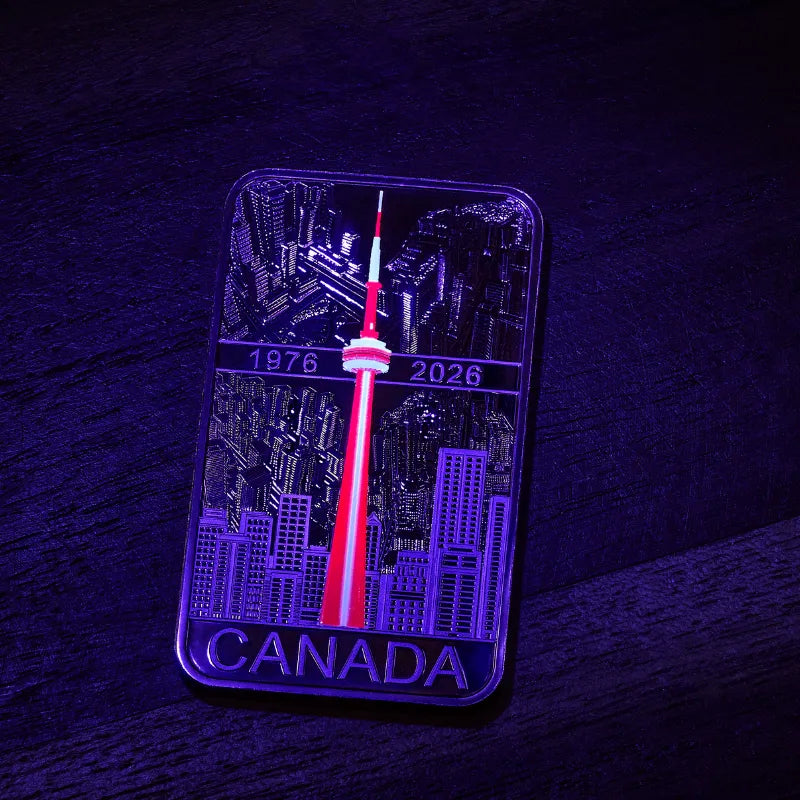 2026 1oz 50TH ANNIVERSARY OF THE CN TOWER SILVER Proof Coin-ROYAL CANADIAN MINT