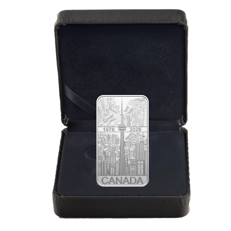 2026 1oz 50TH ANNIVERSARY OF THE CN TOWER SILVER Proof Coin-ROYAL CANADIAN MINT