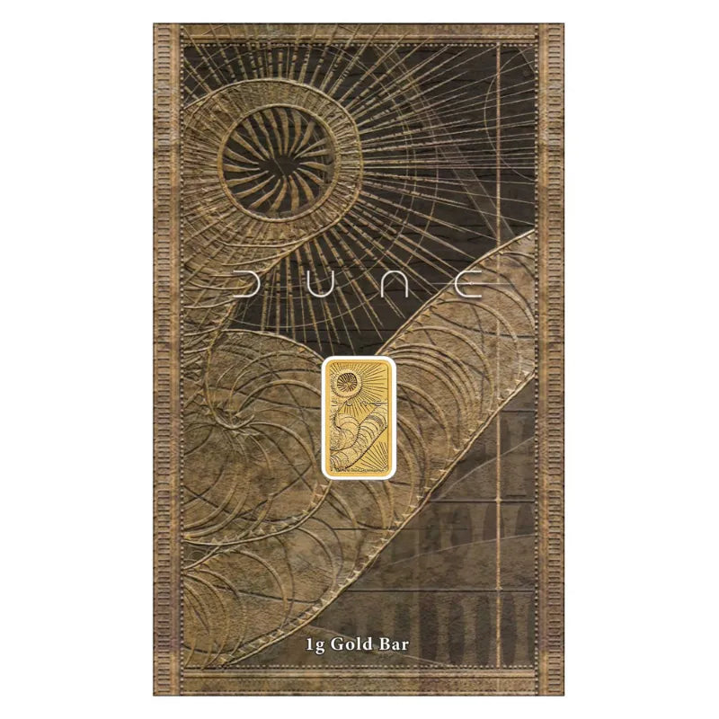 2026 1g Gold Dune Minted Bar The Perth Mint