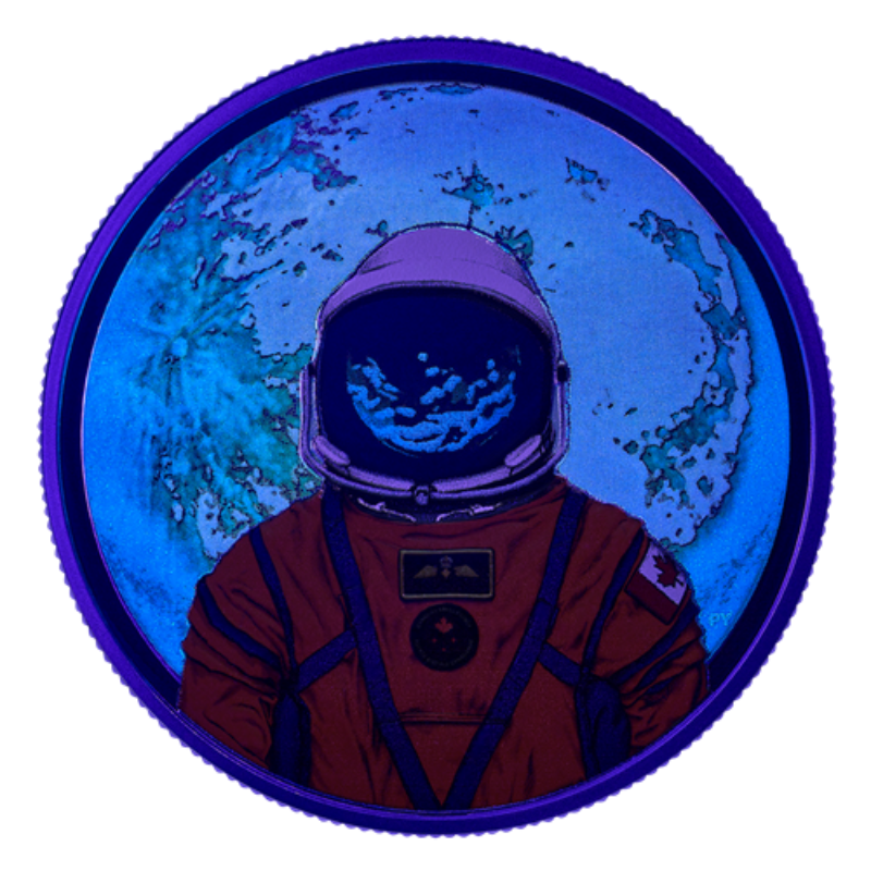 2026 1oz Moon Mission Silver Proof Coin- Royal Canadian Mint