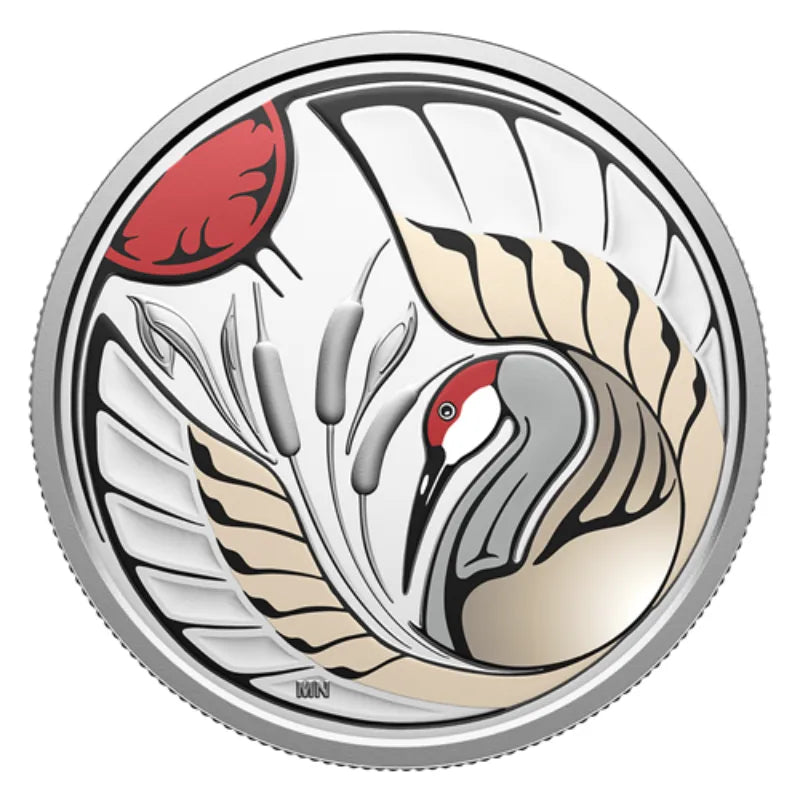 2026 Three ¾ oz. Clan Animals: Sandhill Crane , Bear and Otter Silver Coin Set- Royal Canadian Mint