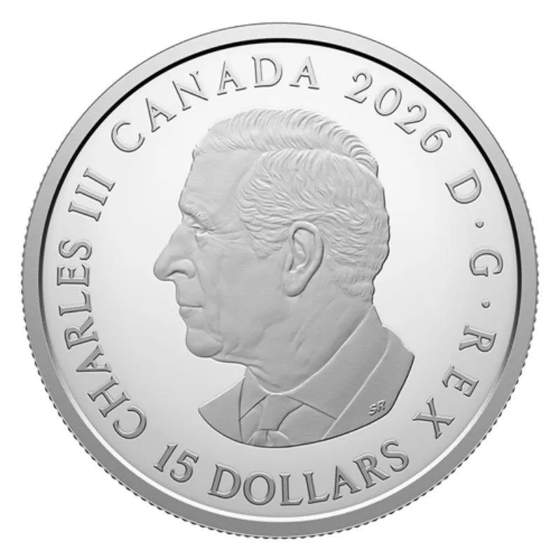 2026 Three ¾ oz. Clan Animals: Sandhill Crane , Bear and Otter Silver Coin Set- Royal Canadian Mint