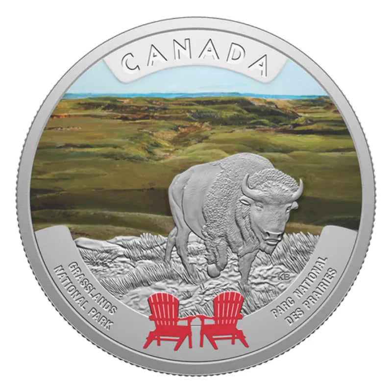 2026 1 oz. Canada’s National Parks – Grasslands National Park- Royal Canadian Mint