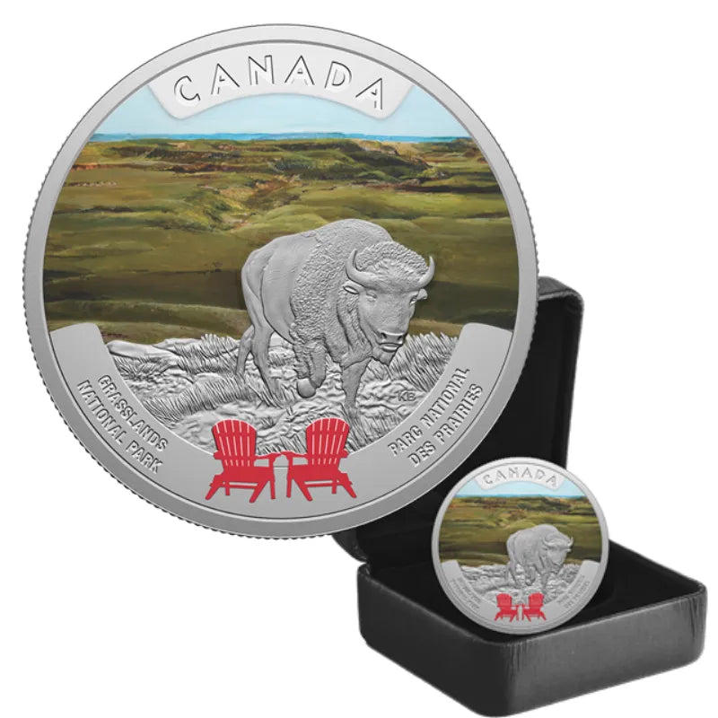 2026 1 oz. Canada’s National Parks – Grasslands National Park- Royal Canadian Mint