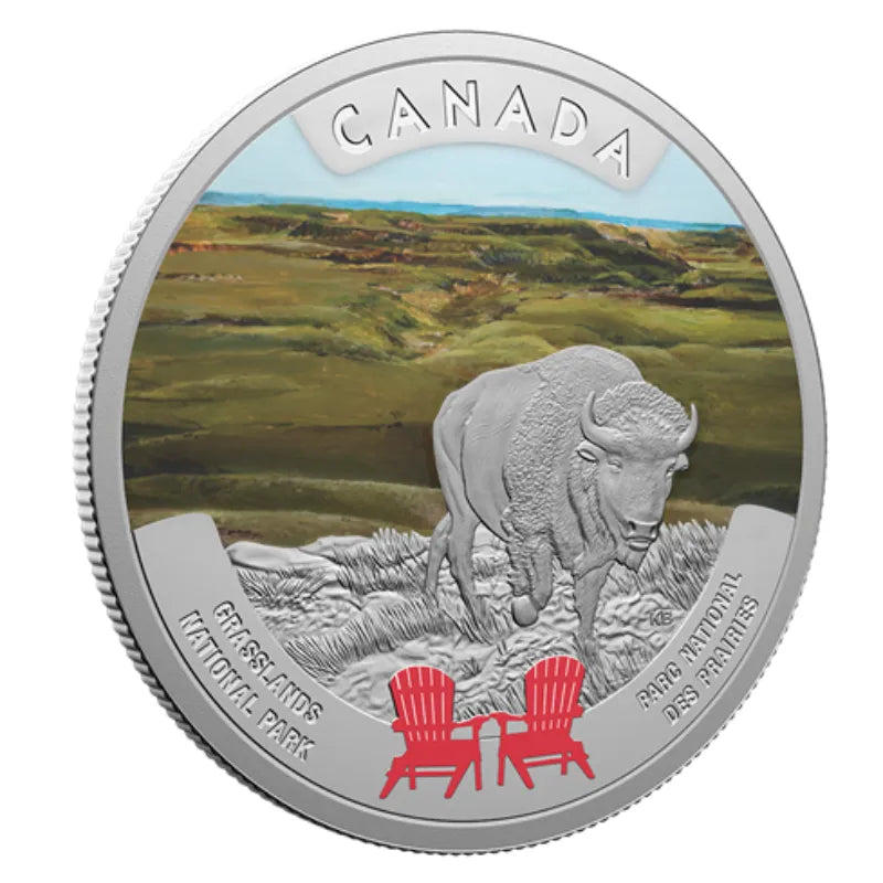 2026 1 oz. Canada’s National Parks – Grasslands National Park- Royal Canadian Mint