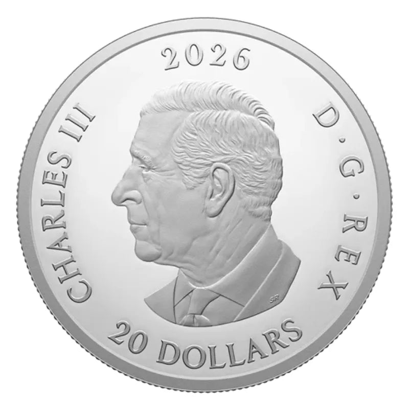 2026 $20 FINE SILVER COIN
CANADA'S NATIONAL PARKS: KLUANE NATIONAL PARK AND RESERVE