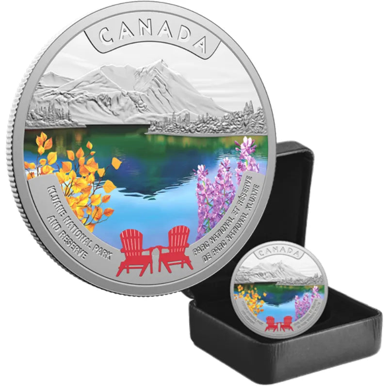 2026 $20 FINE SILVER COIN
CANADA'S NATIONAL PARKS: KLUANE NATIONAL PARK AND RESERVE
