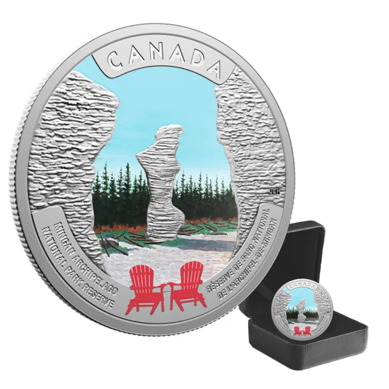 2026 1 oz. Canada’s National Parks : Mingan Archipelago National Park Reserve Proof Coin- Royal Canadian Mint