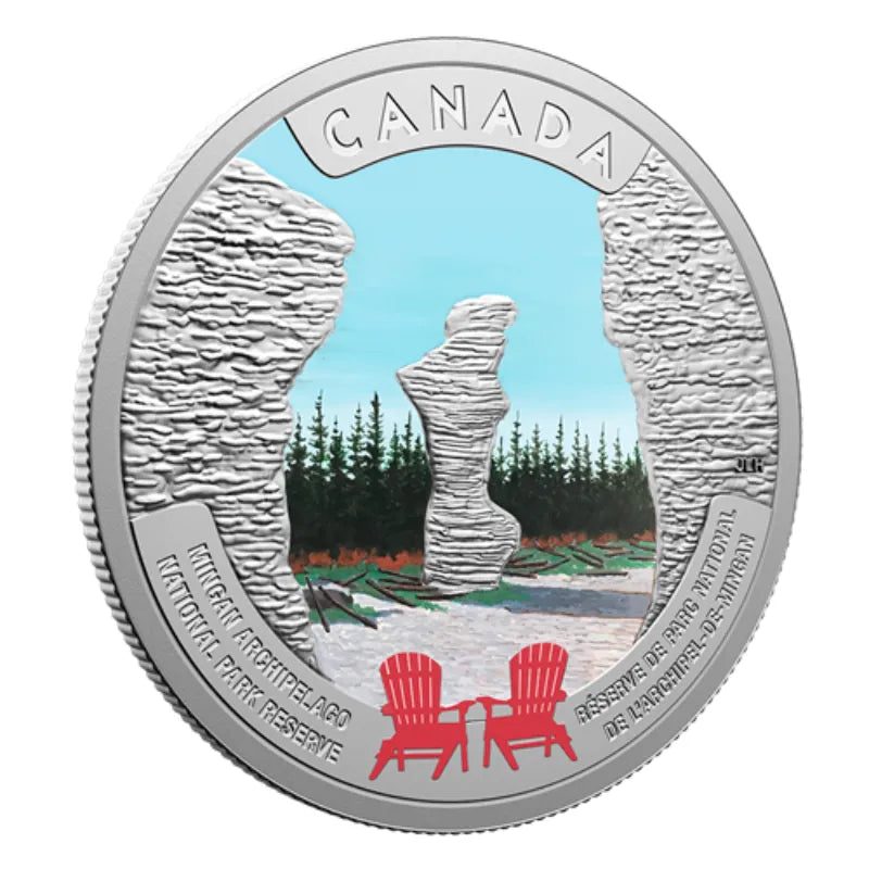 2026 1 oz. Canada’s National Parks : Mingan Archipelago National Park Reserve Proof Coin- Royal Canadian Mint