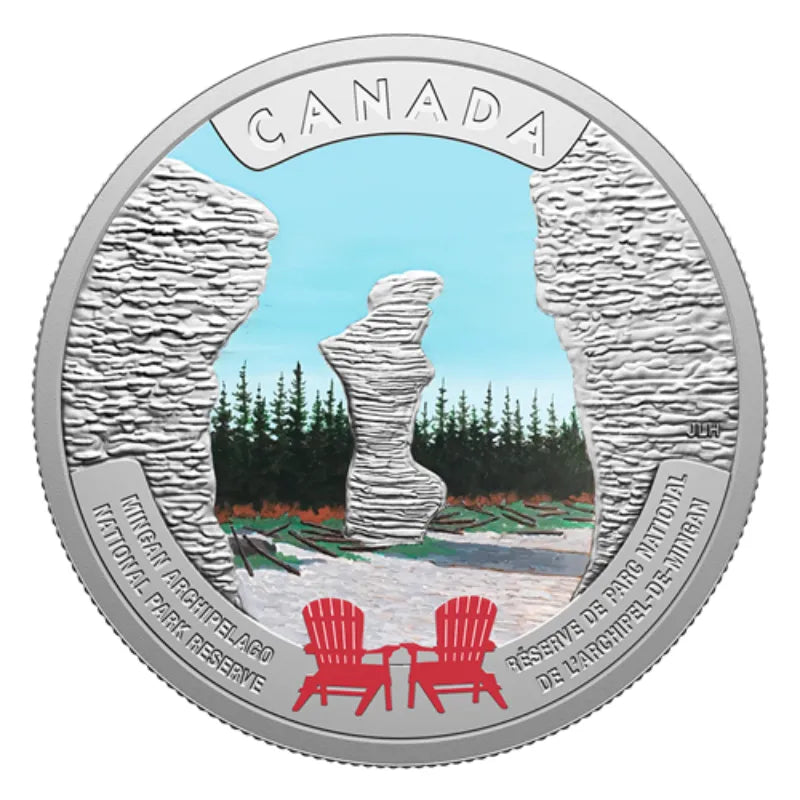 2026 1 oz. Canada’s National Parks : Mingan Archipelago National Park Reserve Proof Coin- Royal Canadian Mint