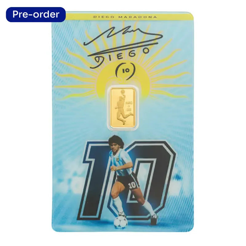 2026 1 Gram Maradona Gold Bar in Assay-PAMP Suisse