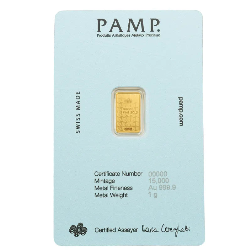 Gold bar Au999.9 - PAMP Maradona 1g