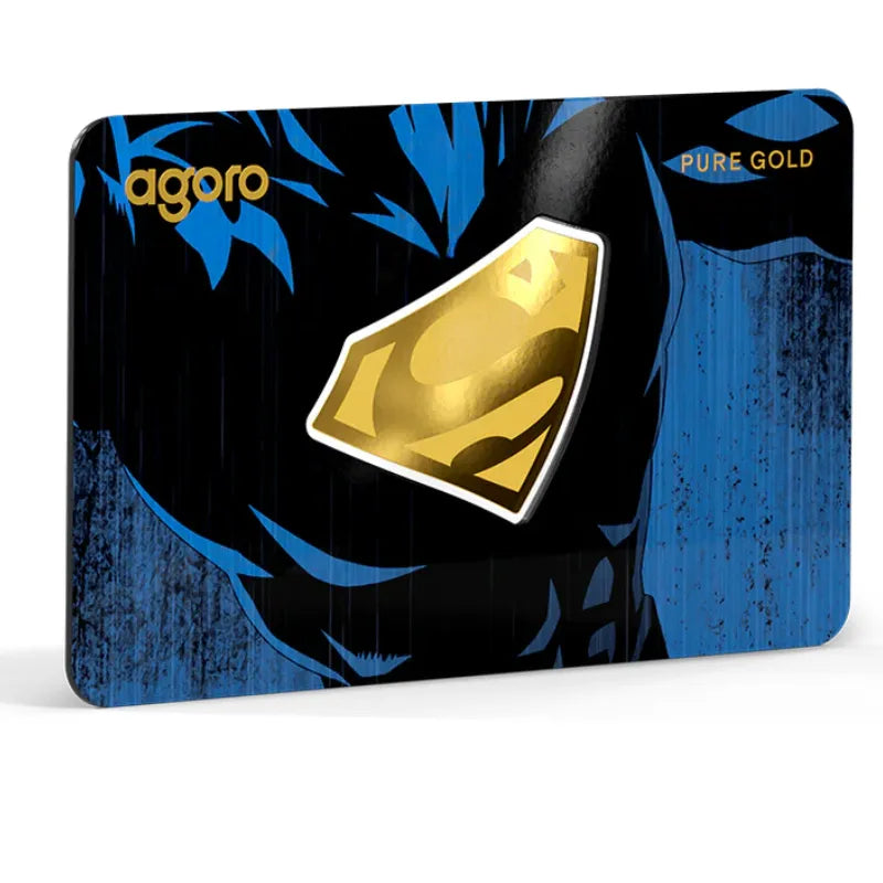 2026 0.1 g Superman's Emblem Gold Proof Coin-AGORO