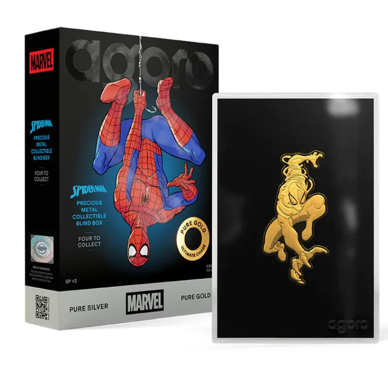 2026 1/2 oz  Marvel - Spider-Man Transforms Coin Blind Box-AGORO