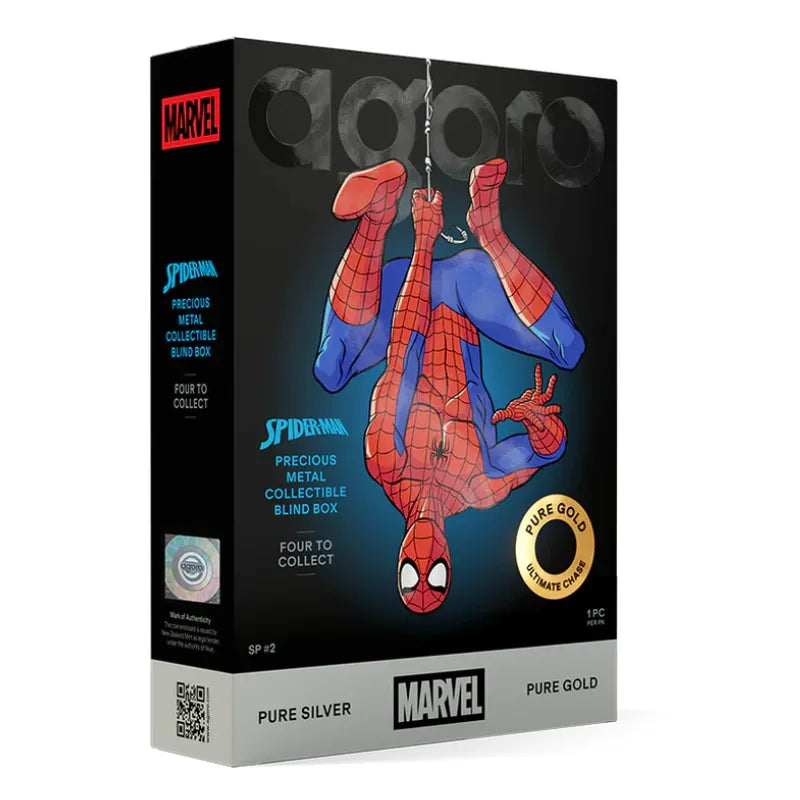 2026 1/2 oz Marvel - Spider-Man Transforms Coin Blind Box-AGORO