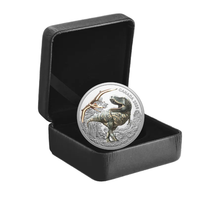 2026 1 oz. T. REX Silver Proof Coin- Royal Canadian Mint
