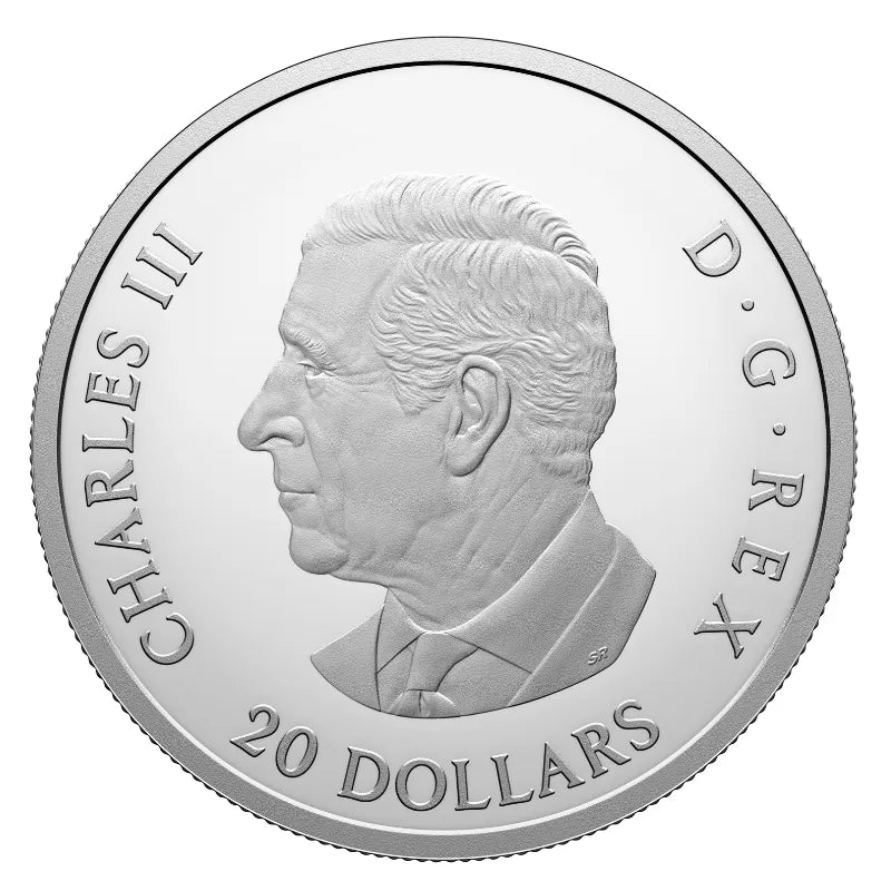 2026 1 oz. COLOURFUL BIRDS: CANADA JAYS Proof Coin- Royal Canadian Mint