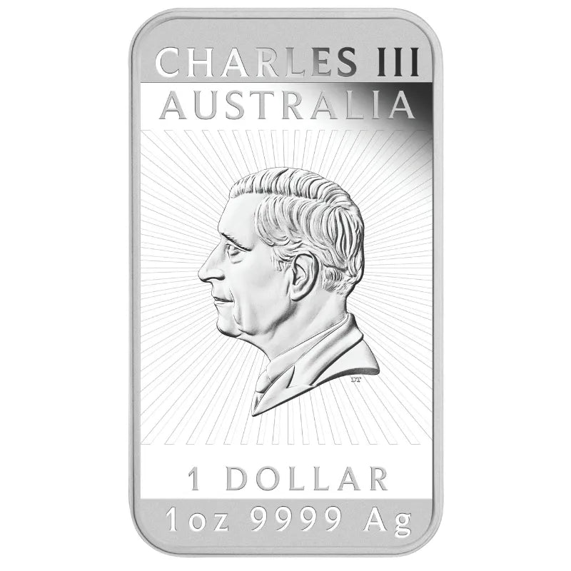2026 1 oz. DRAGON Silver Proof Rectangular Coin- The Perth Mint